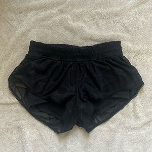 Black lulu shorts